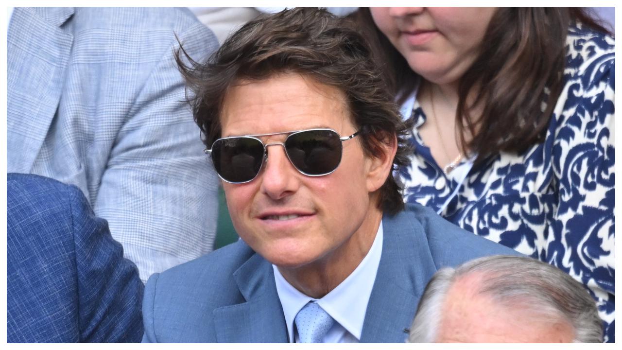 Hollywood star Tom Cruise was also present at the Wimbledon final